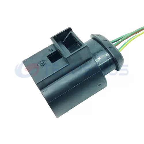 Auto Parts Automotive Waterproof Wire Harness Connector for VW Audi 3-Pin Female 4D0971993A - image 3